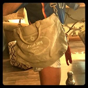PRADA Authentic Canvas Tote